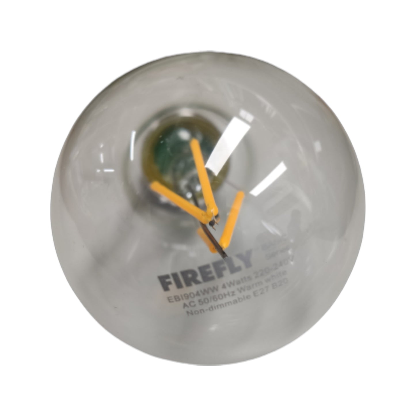 Firefly 4W LED Filament Bulb Warm White 3000K E27 220V EBI904WW