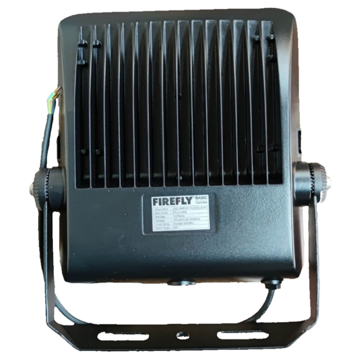 Firefly 100W LED Floodlight 220V Daylight 6500K FFL3100DL Omega Series