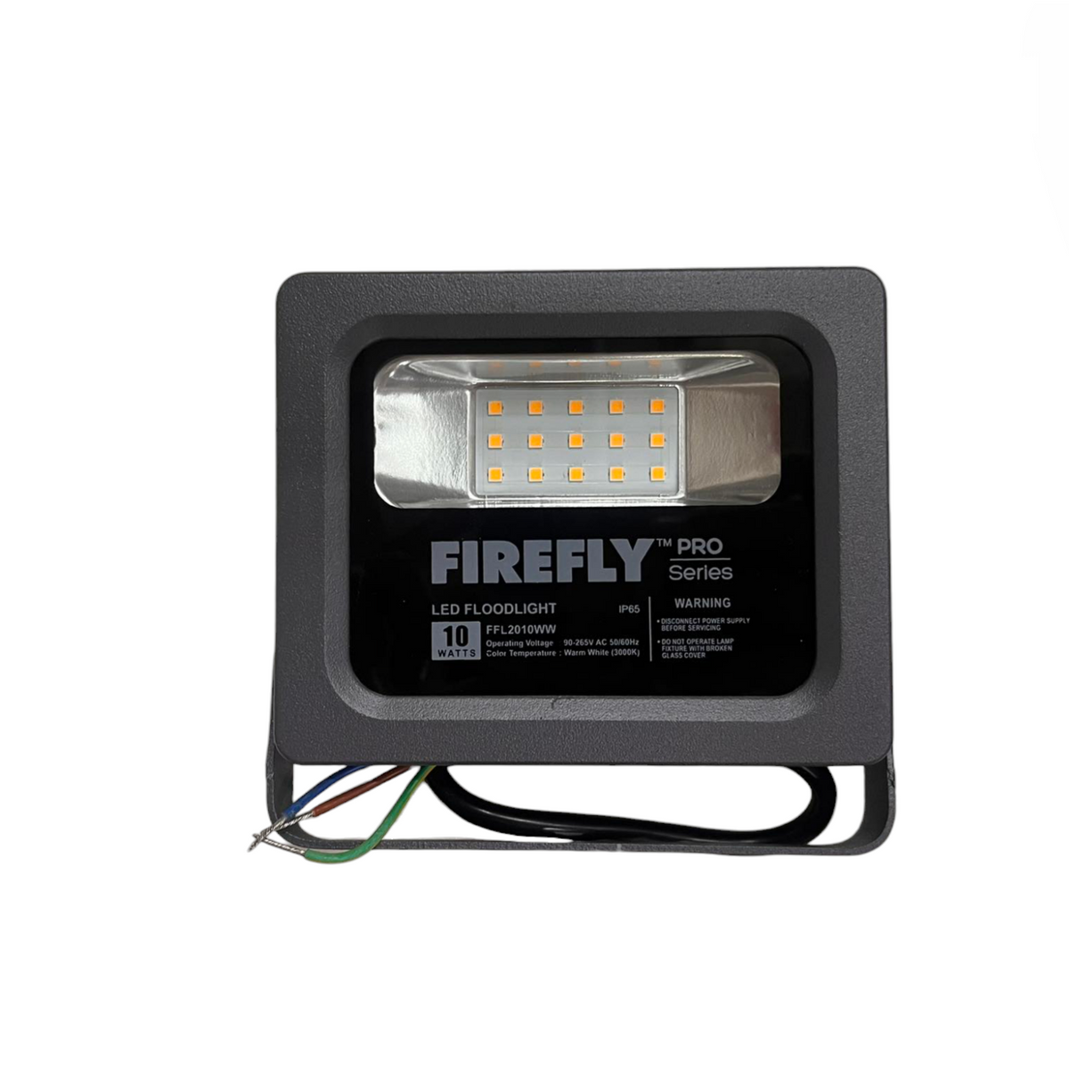 Firefly Pro outdoor light on a white background