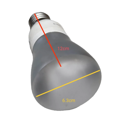 Firefly 11W Reflectorize CFL E27 Daylight compact fluorescent bulb with frosted glass and standard screw base