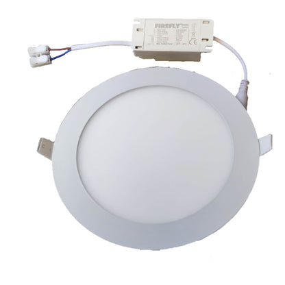 Firefly 12W LED Round Recessed Slim Downlight Warm White 3000K 220V EDL212612WW Electx Electrical Supply