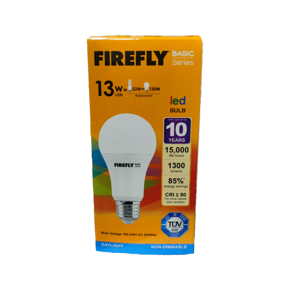 Firefly 13W LED Bulb E27 6500K Daylight