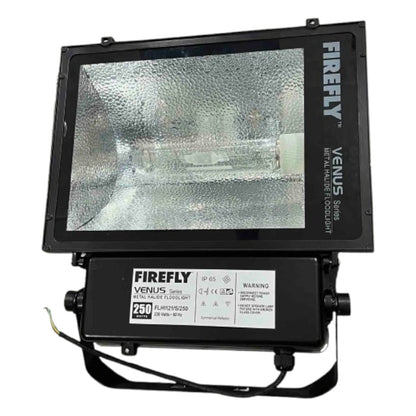 Firefly Venus series metal halide flood light on a white background