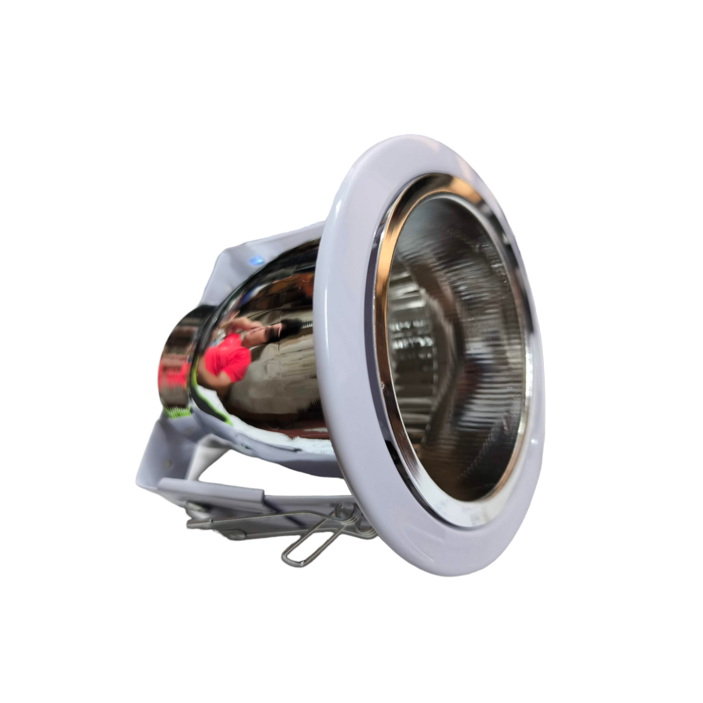 Firefly E27 reflector downlight for home with a sleek design and chrome finish