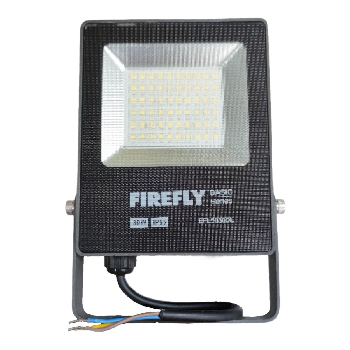 Firefly flood light on a white background