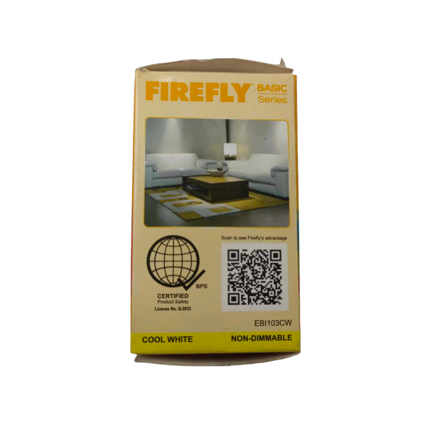 Firefly 3W LED Bulb E27 220V Cool White 4000K EBI103CW Electx Electrical Supply