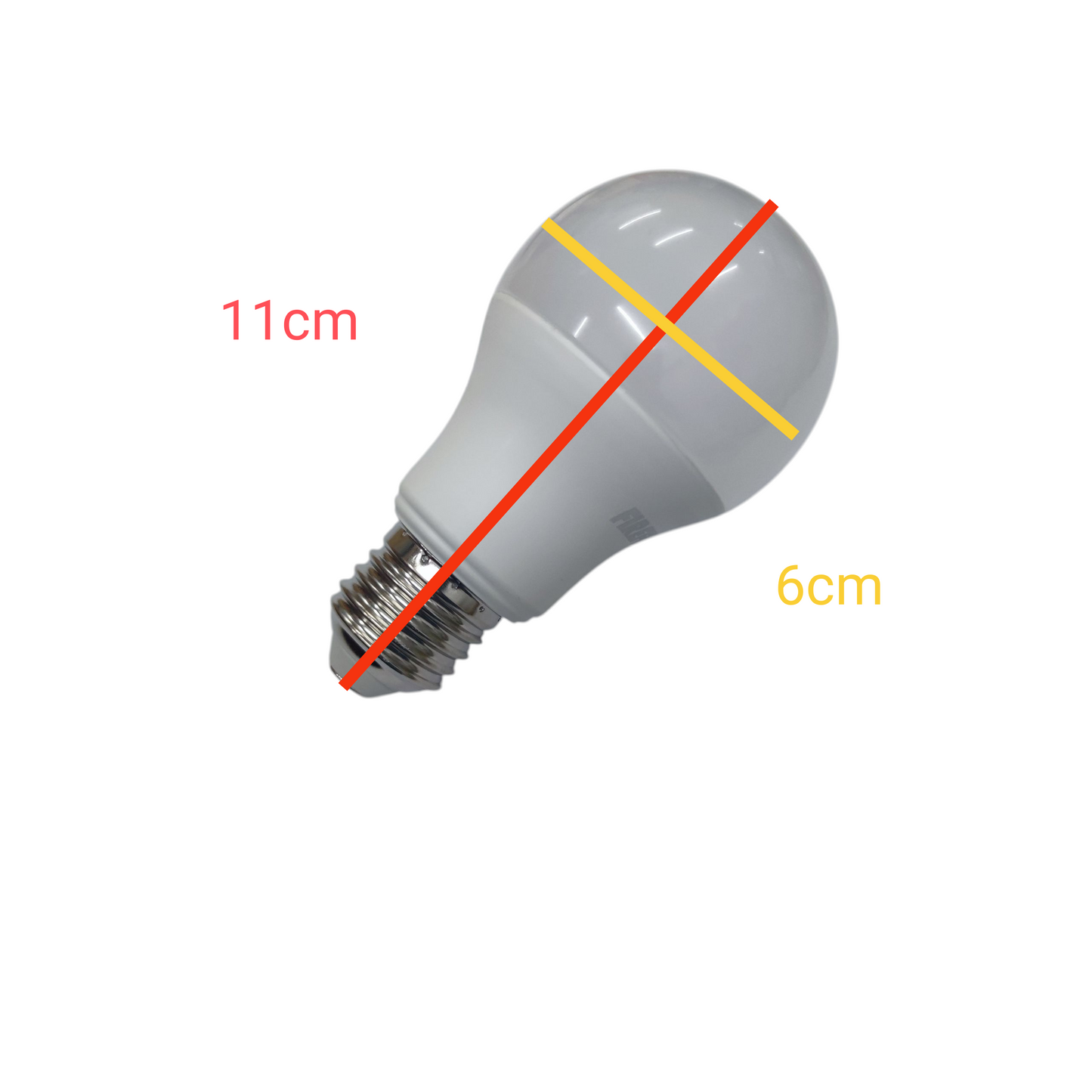 Firefly 8W LED Bulb E27 220V EBF8608TC Tri Color with On-Off Switching Warm White 3000K Cool White 4000K and Daylight 6500K