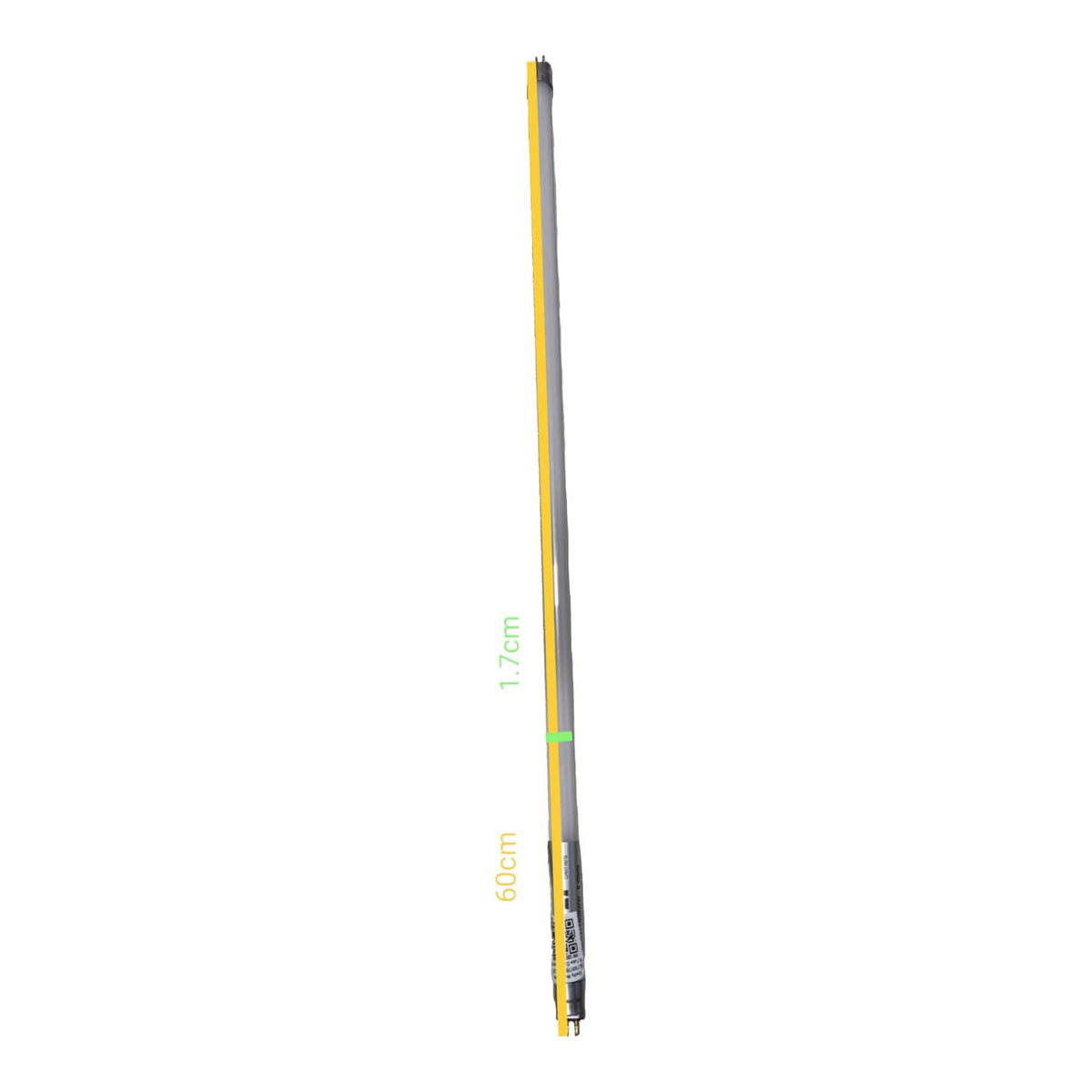 Firefly 8W LED T5 tube warm white showing slim design and 60cm length for efficient lighting
