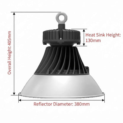 Firefly 90W LED High Bay 9000 Lumens 130x337x279mm EHD3090DL