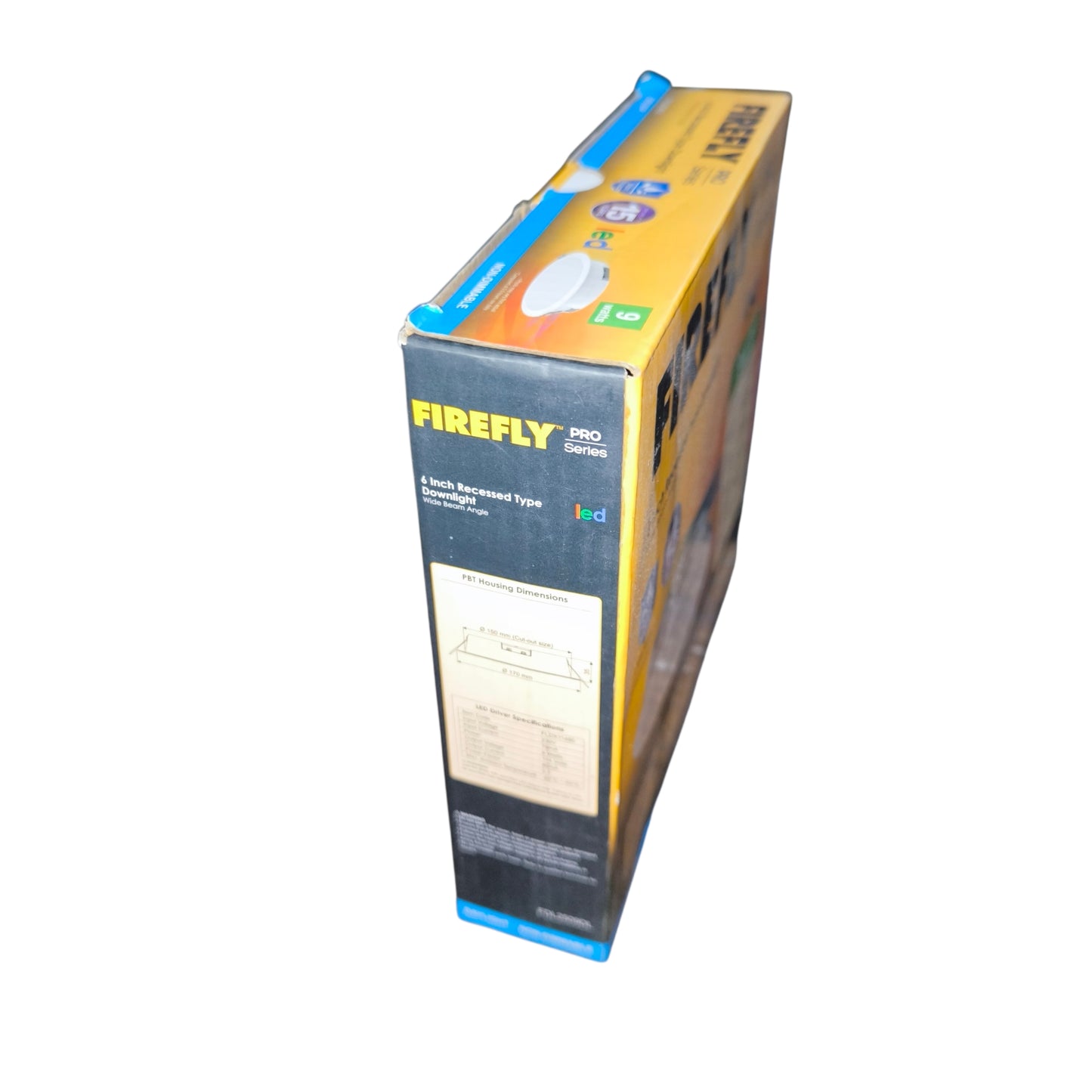 Firefly 9W LED Downlight Pro Series IP44 Rating Water Resistant 220VAC Daylight FDL2509DL Electx Electrical Supply