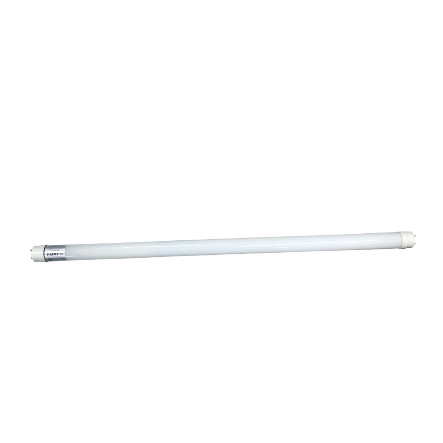 White fluorescent light bulb on a white background Firefly 9W LED Fluorescent Tube Daylight 6500K Double Ended 220V EFS04T8DL09 Electx Electrical Supply