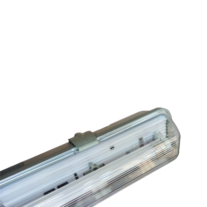 9W LED weatherproof fluorescent light fixture with clear protective cover for outdoor use