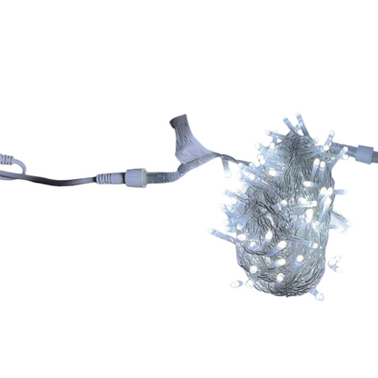 Firefly LED Christmas Light / String Light 150 LED Light Bulbs 10 Meters Steady only Warm White Transparent White Wire ( Indoor/ Outdoor use ) FXL1115044WW