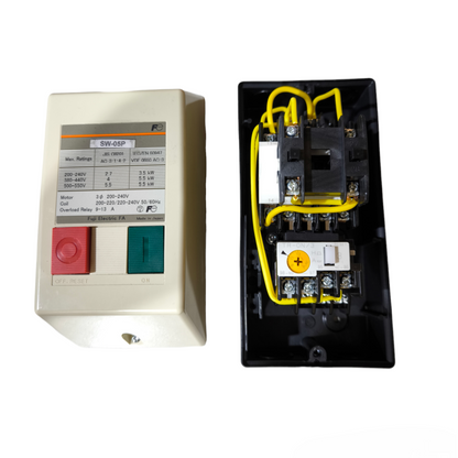 Fuji Motor Magnetic Starter 3 Phase 220V 9-13A SW-05 P/3H