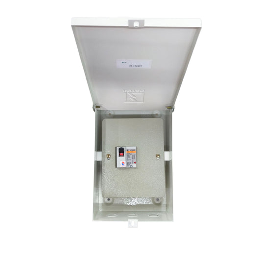 Fuji 50A 2Pole 5KAIC 220V BW50EAG with Nema 3r Enclosure