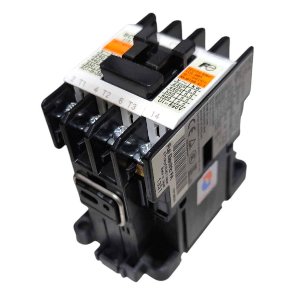 Fuji Magnetic Contactor SC-0 Ith: 13A 3NC+1NO Coil Voltage Available in 220V 110V AC 24V ACand 48V AC