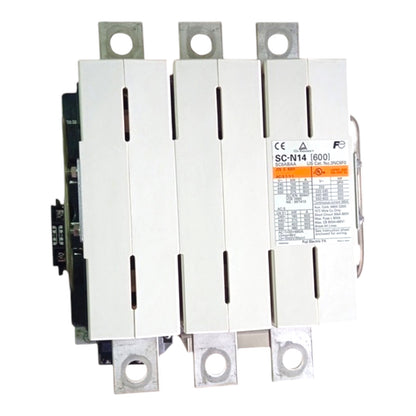 Fuji Magnetic Contactor SC-N14 Ith: 600A 5NO+2NC Coil Voltage 220V 110V 24V 48V