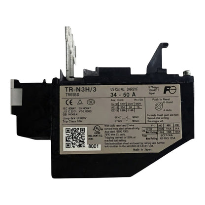 Fuji TR-N3H/3 Thermal Overload Relay for SC-N2S and SC-N3 24-105A I Electx Electrical Supply