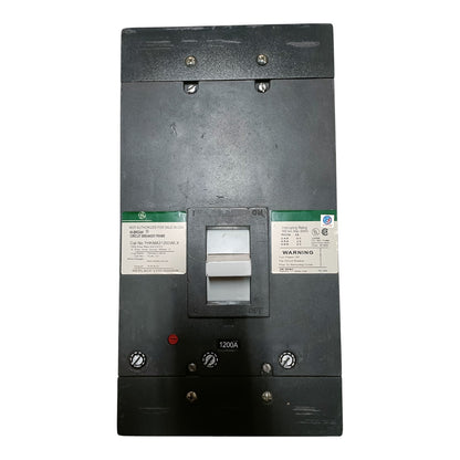 GE 1200A Industrial Circuit Breaker 3 Pole 220V HI-Break THKMA31200WLX