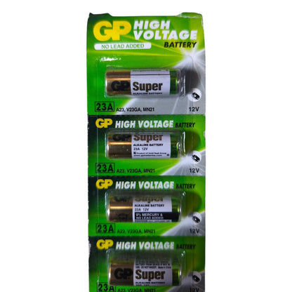 Pack of GP High Voltage batteries on a white background