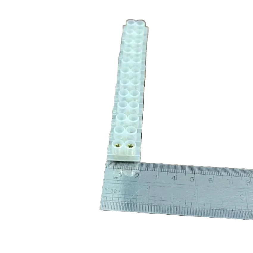 20A 12 Pairs PVC Terminal Block for secure electrical connections and easy installation