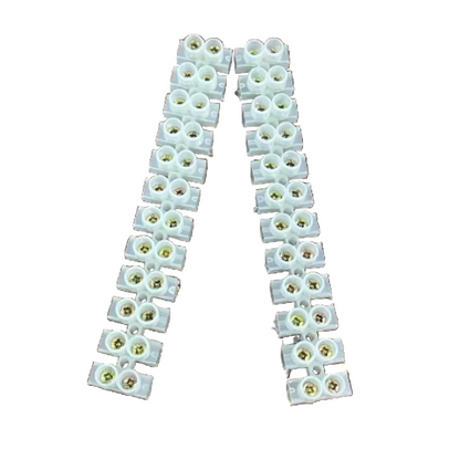 Grippes 20A 12 Pairs PVC Terminal Block for secure electrical connections and easy installations