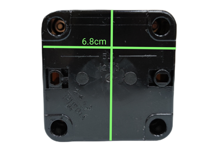 Black plastic component part for Game Boy Charger SP and NDS with a 6.8cm width from China