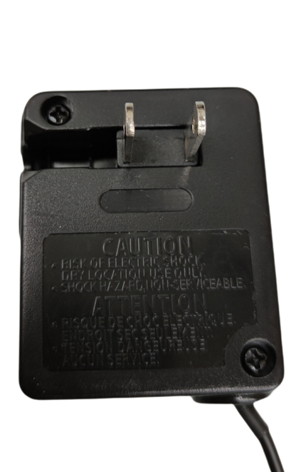 Black Game Boy Charger SP and NDS power adapter with foldable plug from China