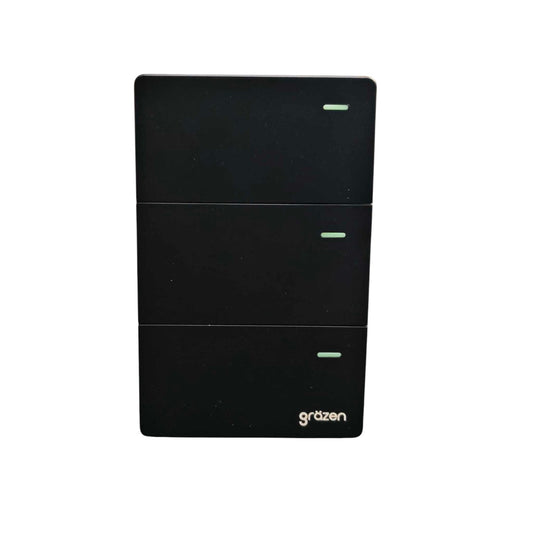 Grazen 3 Gang 3 Way Switch with Plate Cover 16A 220V GW-006