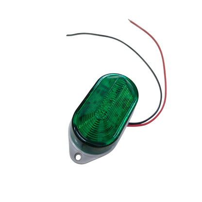 Green LED Warning Light 24V DC, Blinker Blinking Light, Industrial Warning Lamp