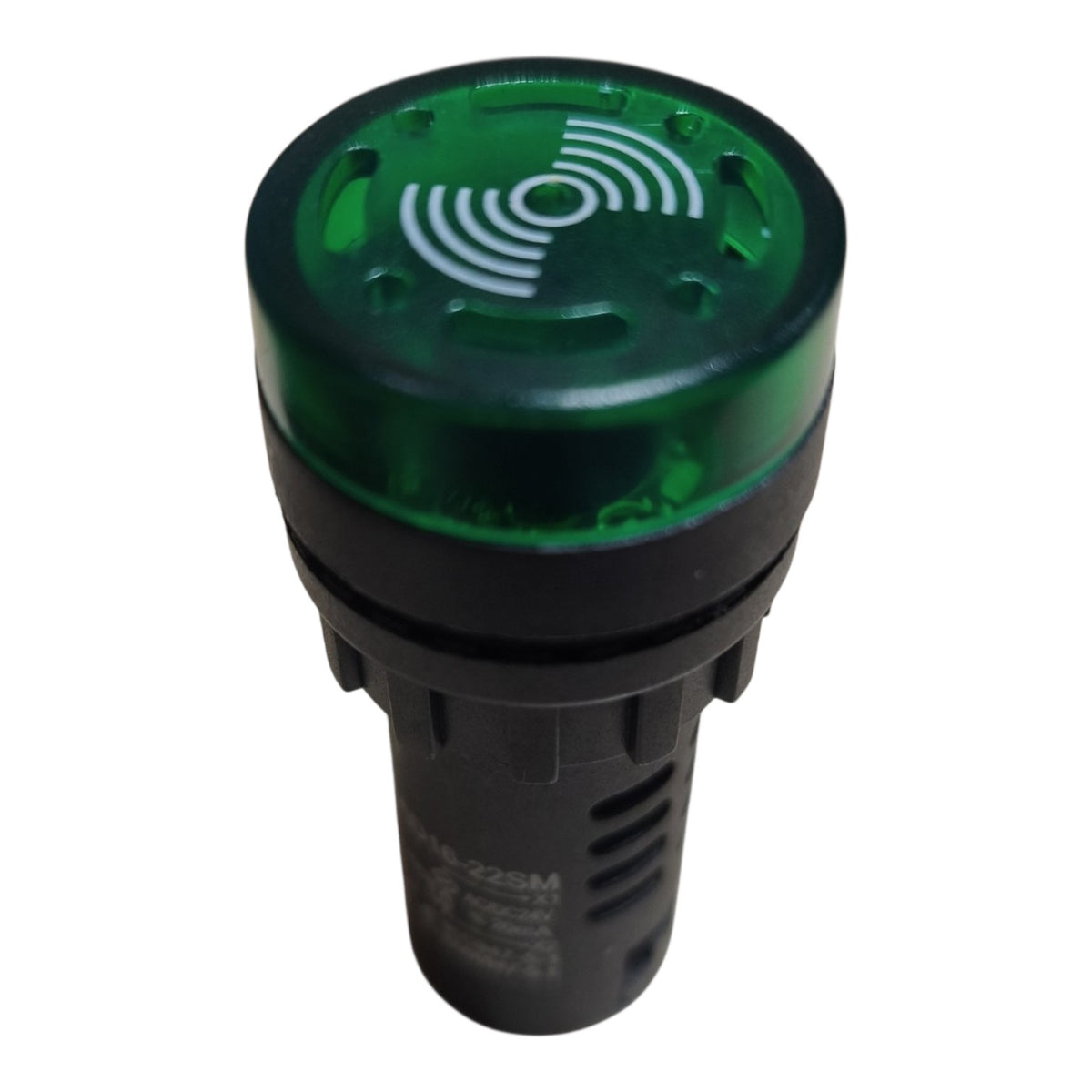 Green Panel Buzzer with LED Lamp Indicator Available in 12V 24V or 220V Electx Electrical Supply
