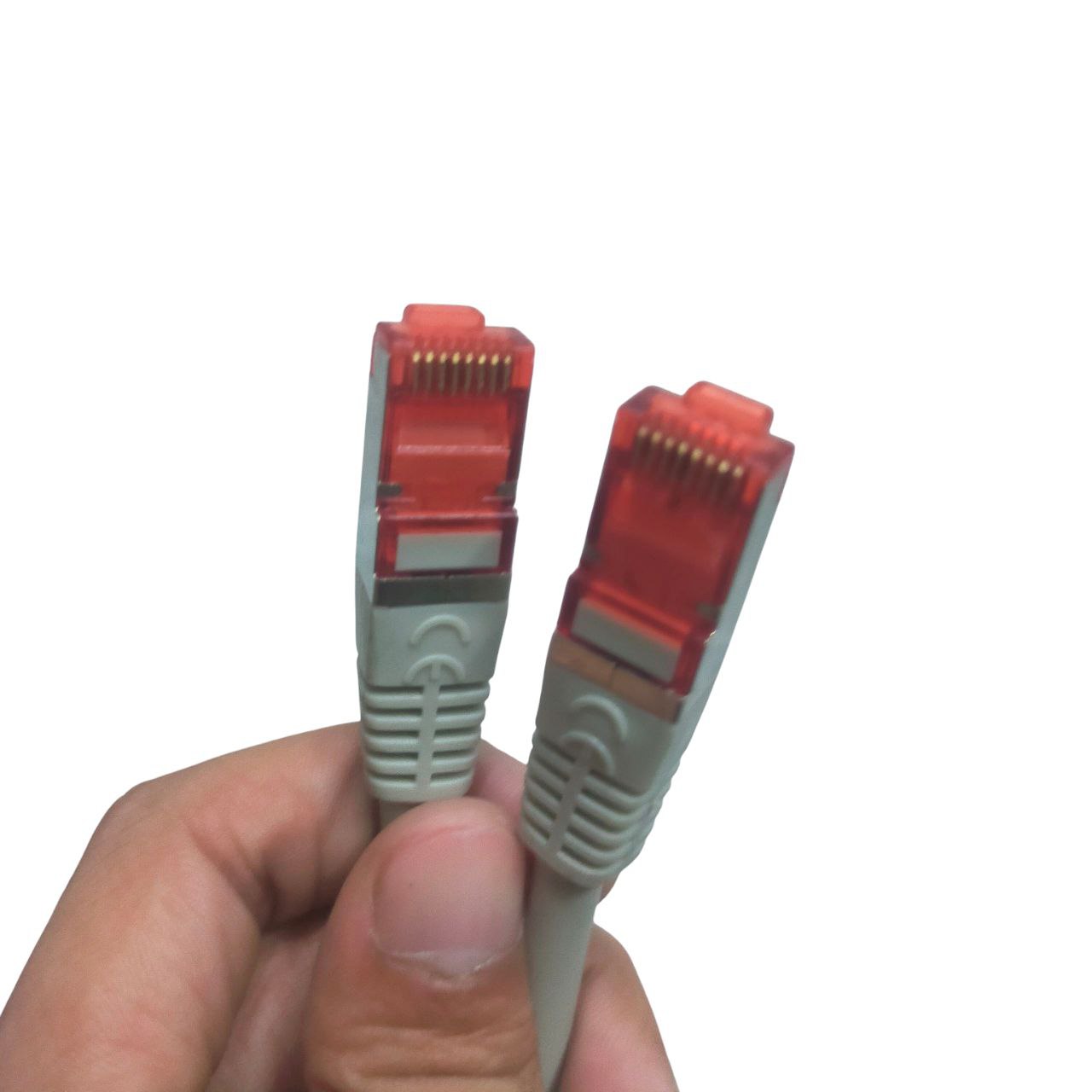 Grippes Cat 6 UTP Gray Patch Cord Cable 24AWG 3 Meters