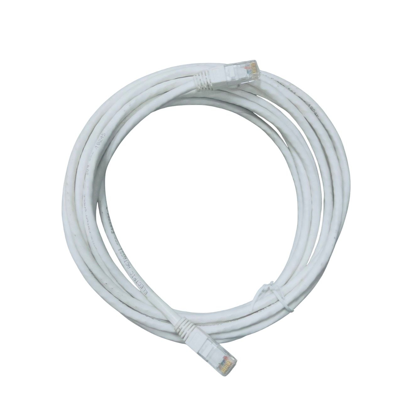 Grippes Cat 6 UTP Patch Cord Cable 24AWG 4Pairs 6 Meters White