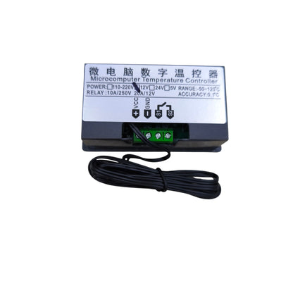 Grippes Digital Thermostat Controller 12DCV -50 to 130 Degrees Celsius, Hot or Cold Thermostat Normally Open - Normally Close W323012VDC
