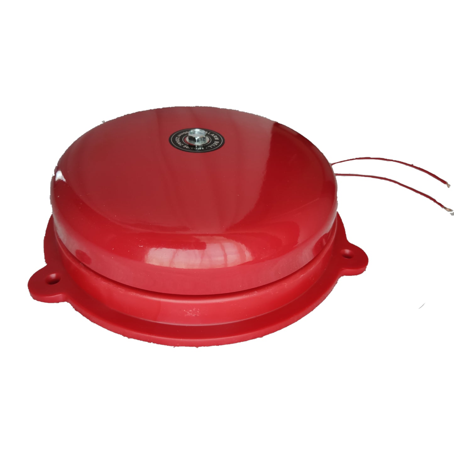 Grippes 10 Inches Fire Alarm Bell Red Round Bell 250mm 220VAC