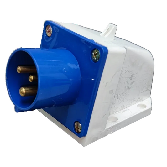 Grippes Power Point with Blue Plug, ideal for Electx Electrical Supply needs