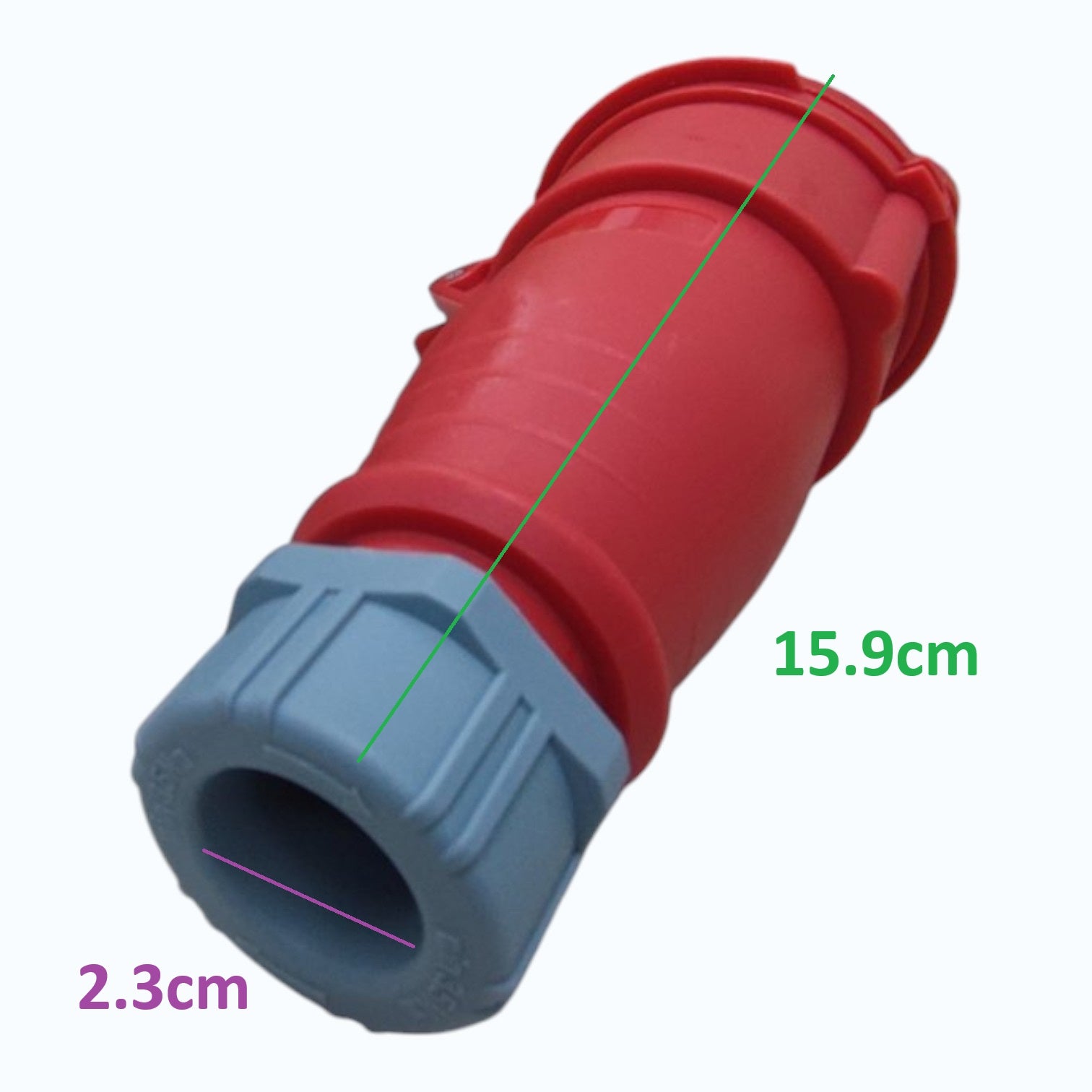 Grippes 16A 3P+N+E 220V-415V Industrial Outlet Connector  Industrial Coupler Female Connector IP44 Weatherproof