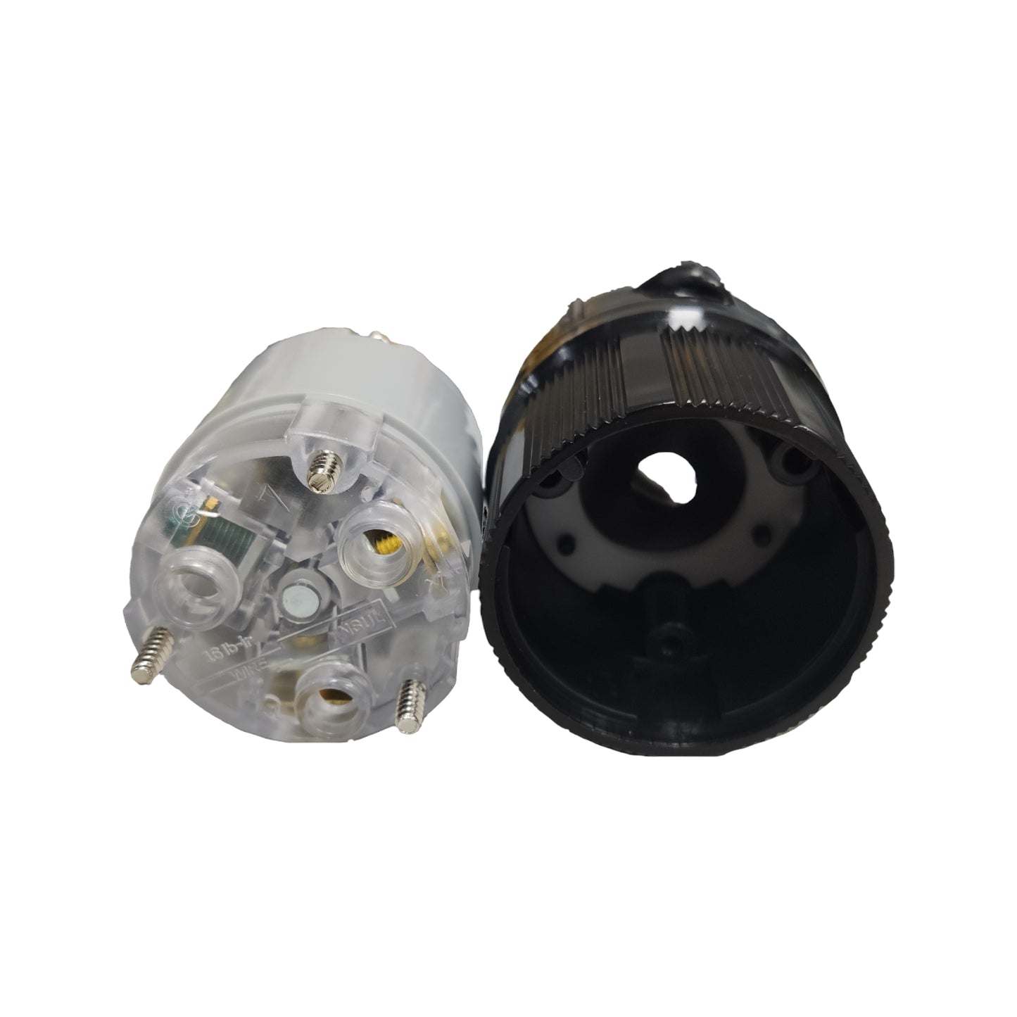 Grippes 20A Twist Lock Outlet Cord Connector Type 2P+E (3P) 250V (NEMA L6) WJ6322B, Twistlock Outlet Connector Type