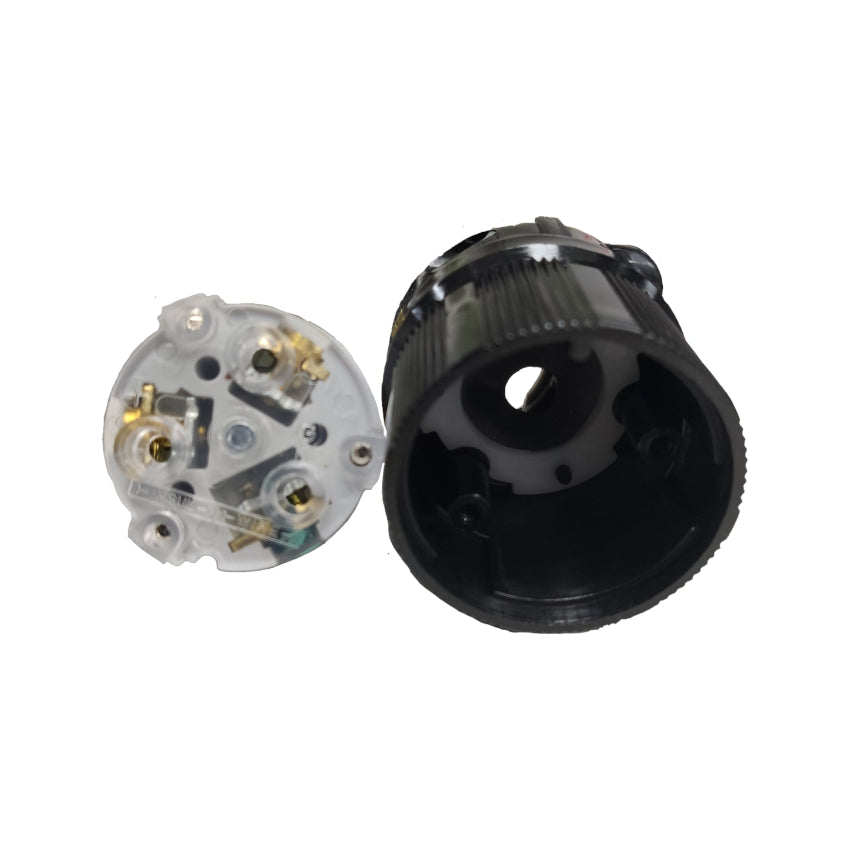 Grippes industrial grade 250V twistlock plug for reliable electrical connections in various applications