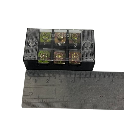 Grippes 25A 3 Pairs Terminal Block 600V Industrial Use