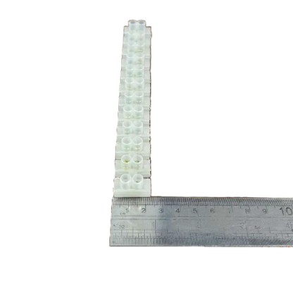 Grippes 30A 12 Pairs PVC Terminal Block 2PCS