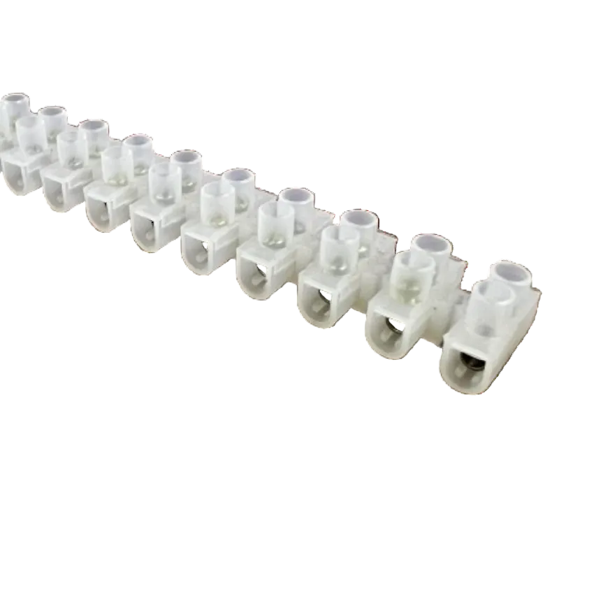 Grippes 30A 12 Pairs PVC Terminal Block 2PCS