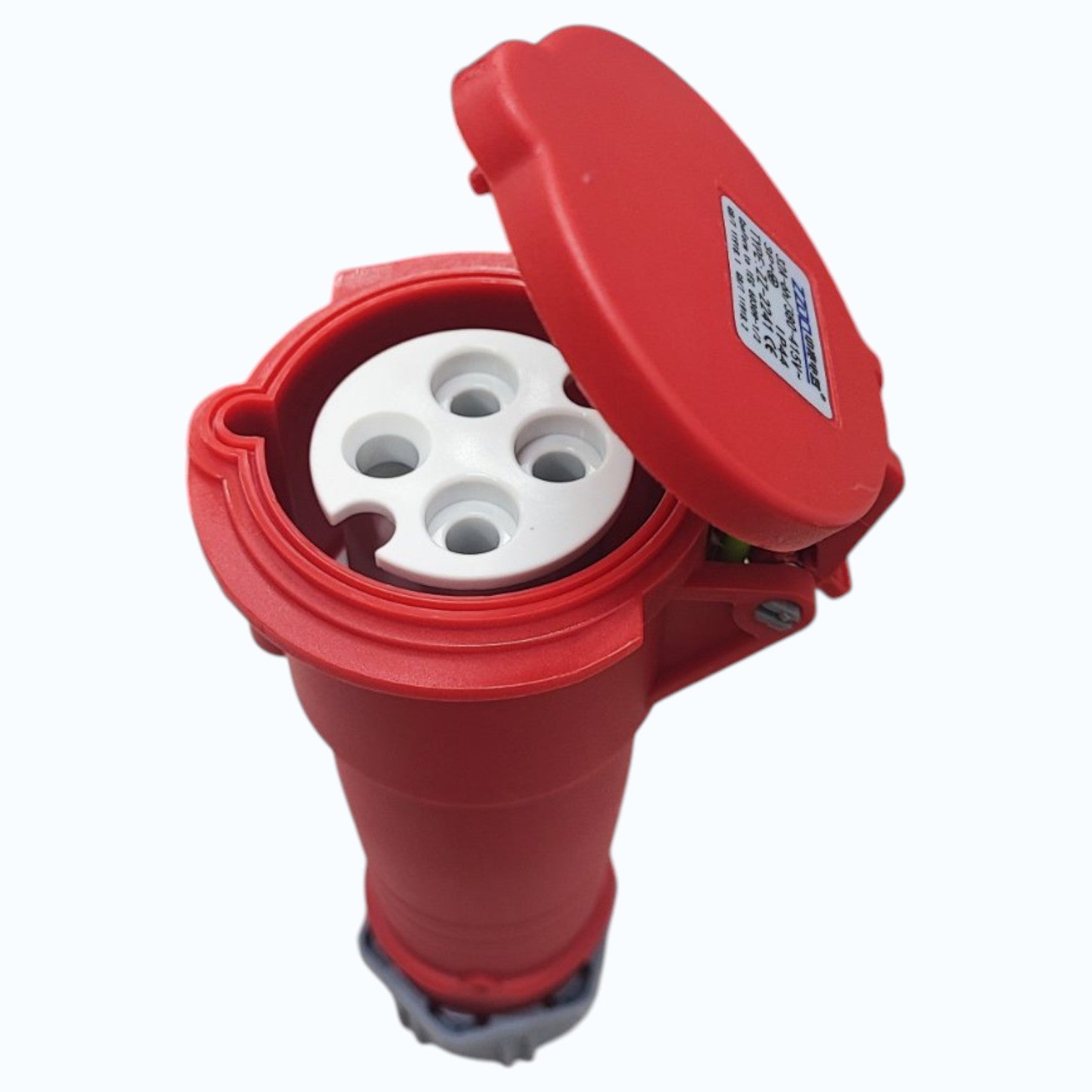 Grippes 32A 3P+E 250V-415V Industrial Outlet Connector Type IP44 Weatherproof