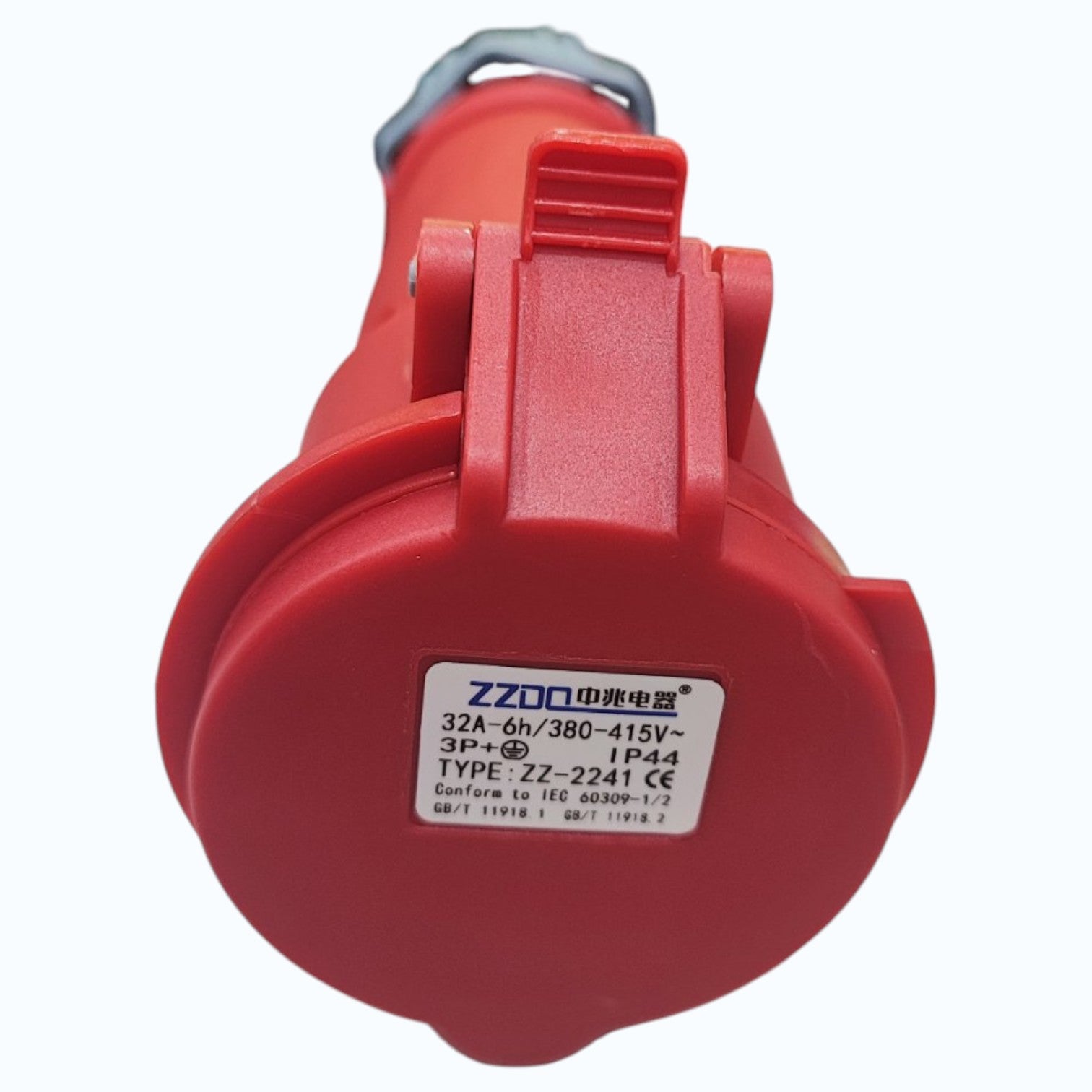 Grippes 32A 3P+E 250V-415V Industrial Outlet Connector Type Industrial Coupler Female Connector IP44 Weatherproof