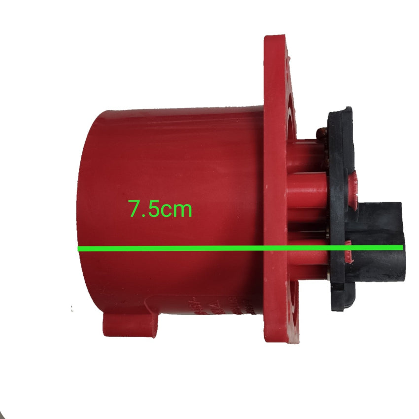 Grippes 32A 3P+E Industrial Plug 6h 380-415V ( 4 Pins) Chassis Type IEC309-2 # 624 Electx Electrical Supply