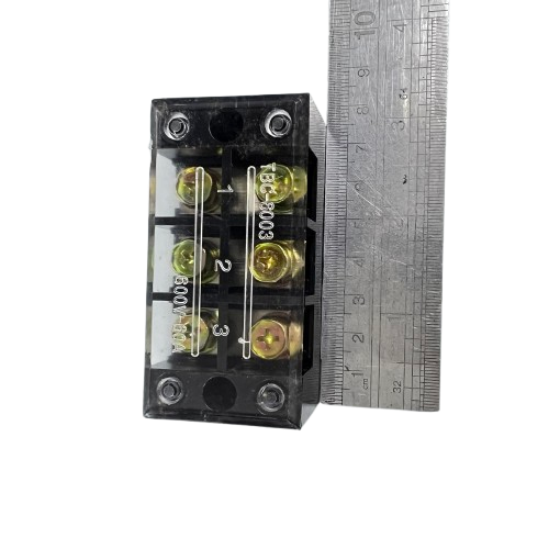 Grippes 60A 3 Pairs Terminal Block 600V with 3 terminal pairs