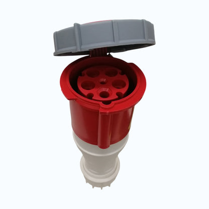 Grippes 63A 3P+N+E 250V-415V Industrial Outlet Connector Type , Industrial Coupler Female Connector IP67 Weatherproof