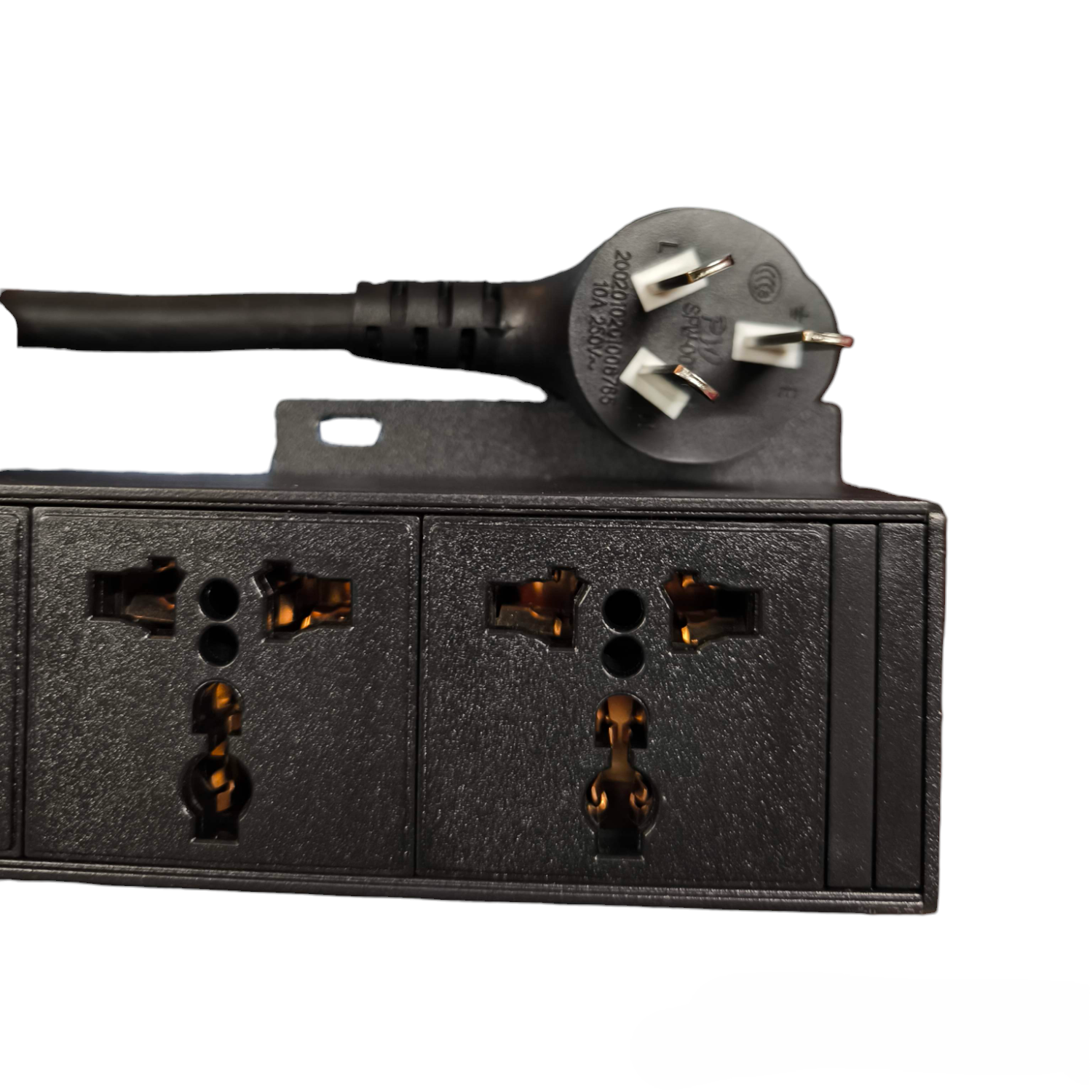 Grippes 6 Gang 32A 250V PDU Universal Outlet Type for Data Cabinet Power Distribution Unit 7000W Electx Electrical SUpply 3