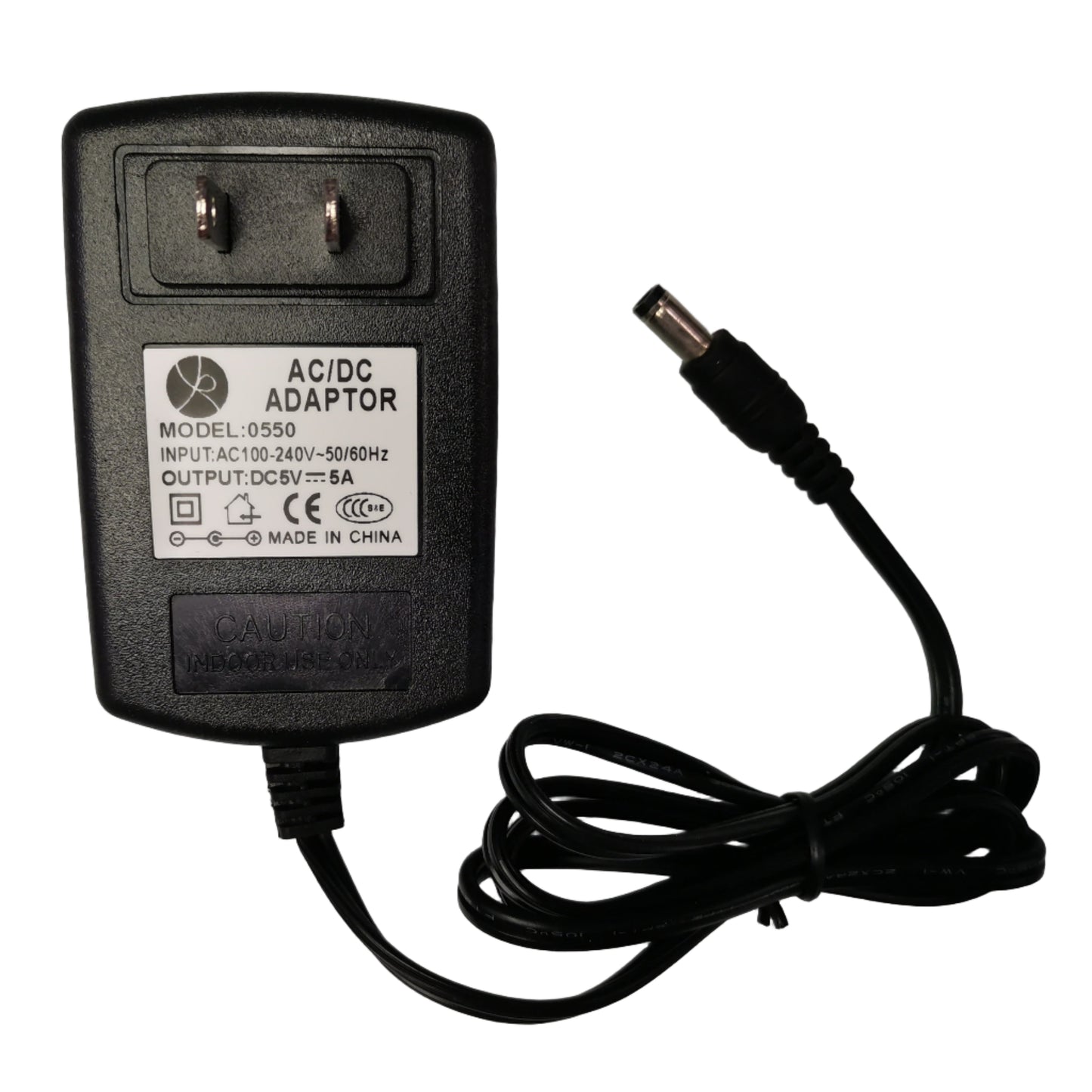 Grippes AC/DC Adaptor 5V 5A , Power Adaptor 5V DC 5A ( 5.5)