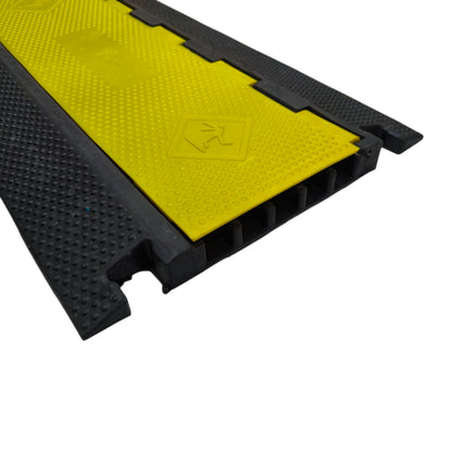Grippes Cable Ramp Protector 5 Channel for Safe Cable Management and Pedestrian Traffic